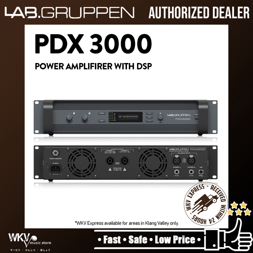 Ships Within Two Days Lab Gruppen Pdx Power Amplifier With Dsp Pdx Pdx