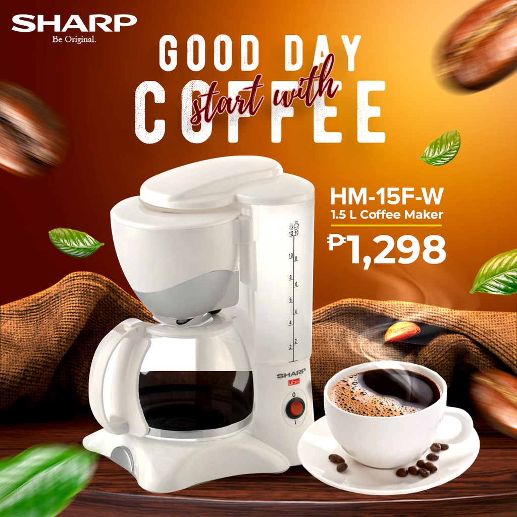 Sharp coffee clearance maker