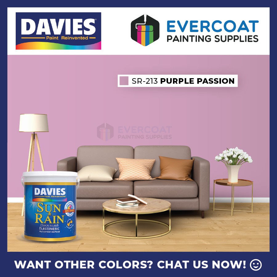 Davies Paints Sun & Rain 1-Liter (Blues & Purples) | Shopee Philippines
