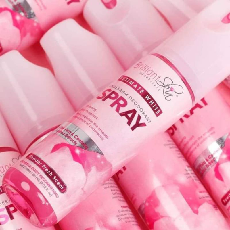 Ultimate White Underarm Deodorant Spray Shopee Philippines