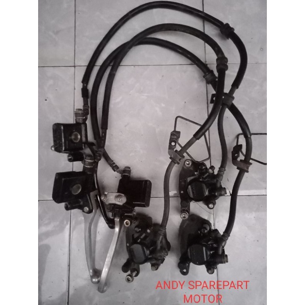 Front disc set brake master and pig nut Honda Beat Karbu / Beat Fi ...