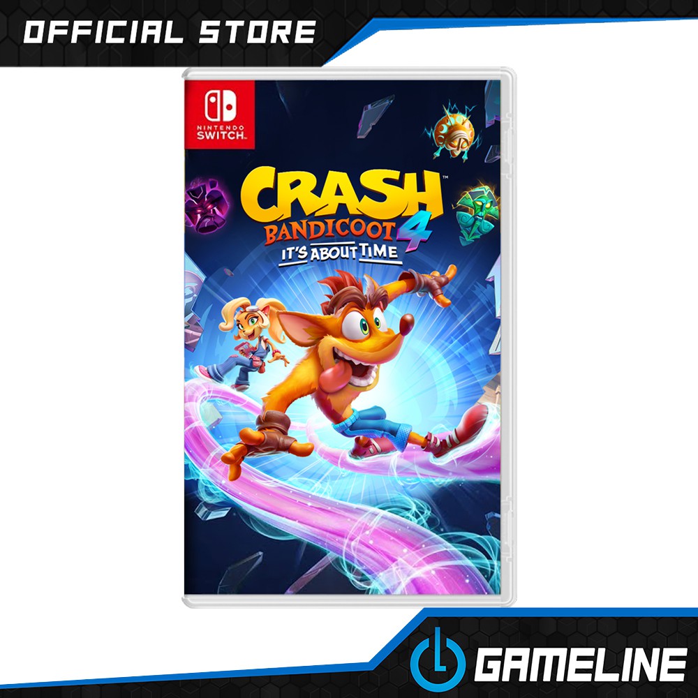 Crash bandicoot 4 it's deals about time nintendo switch