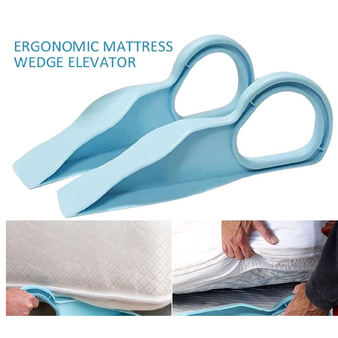 ThreePiece Mattress Lifter Ergonomic WedgeShaped Lifting Mechanism
