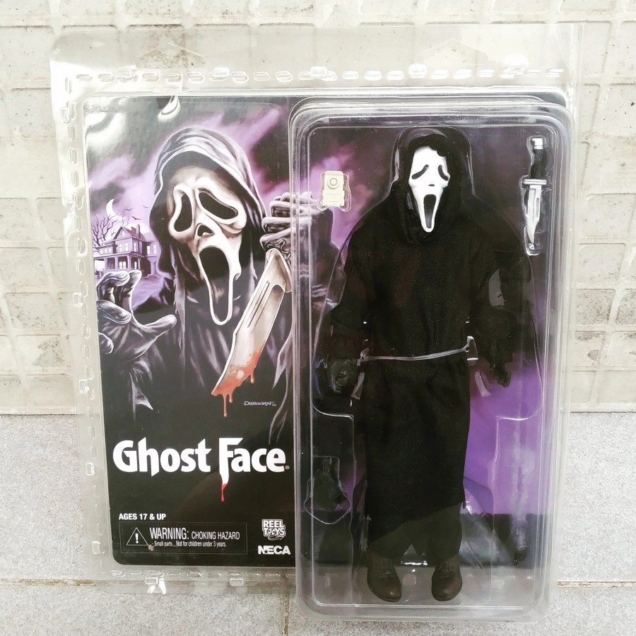 Neca RETRO CLOTHED GHOST FACE GHOSTFACE SCREAM MEGO | Shopee Philippines