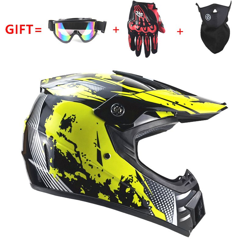 Adult motorcycle motocross Off Road Helmet ATV Dirt bike Downhill MTB