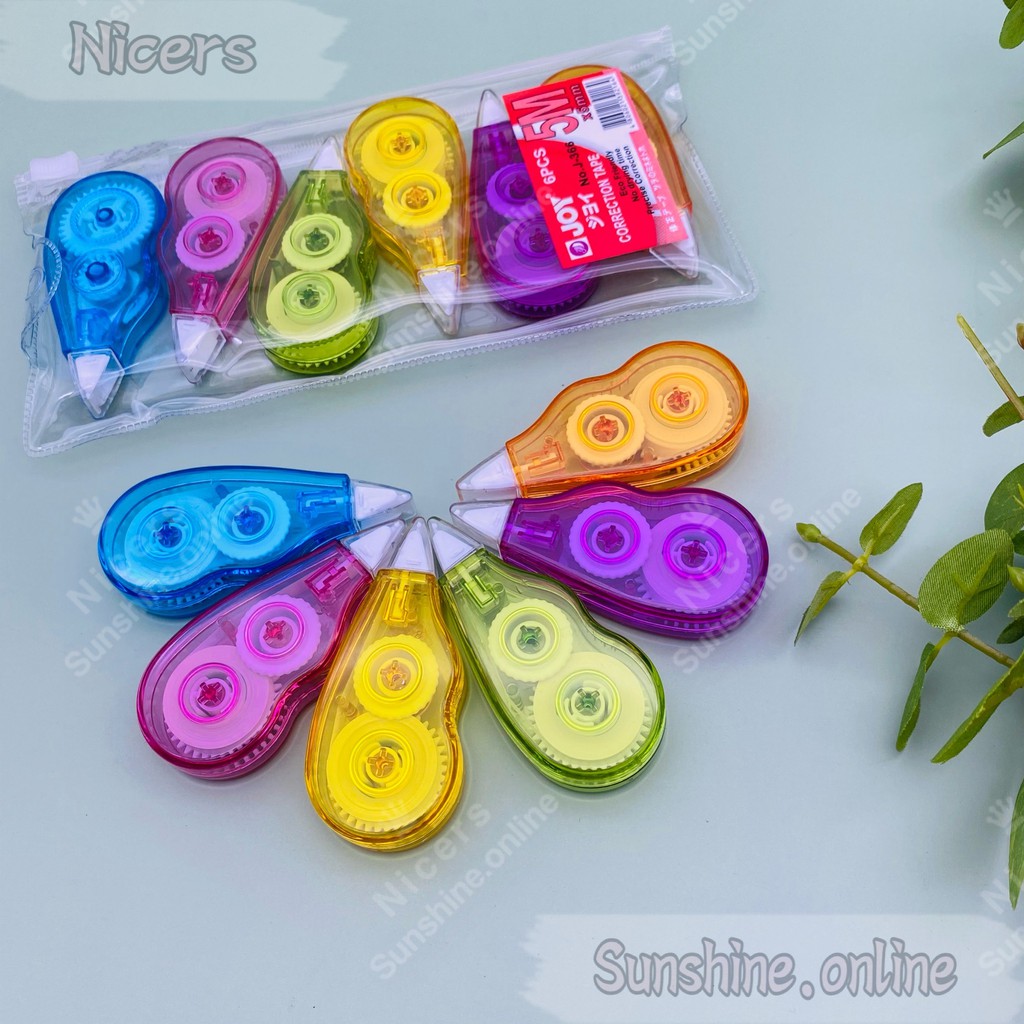 6pcs Correction Tape 5Mx5mm J366 Shopee Philippines