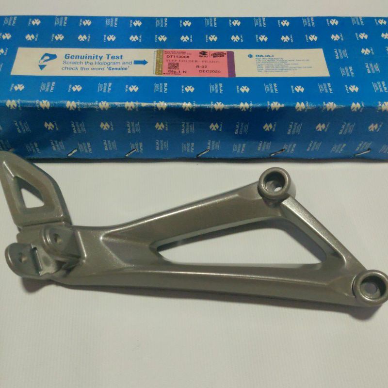 ROUSER 200RS rs200 STEP HOLDER - PILLION RIGHT / LEFT GRAY DT113008 ...
