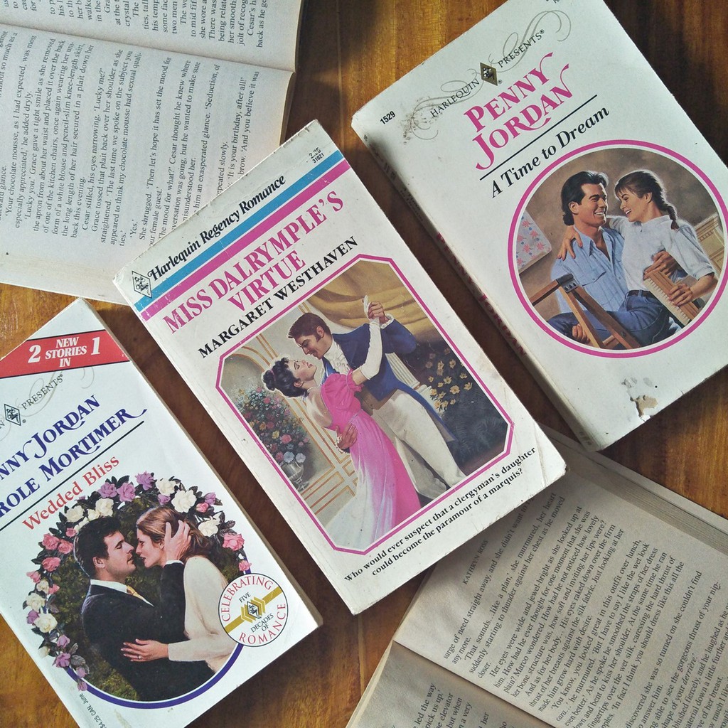 3in1 Harlequin Romance Pocketbook by Penny Jordan, Carole Mortimer