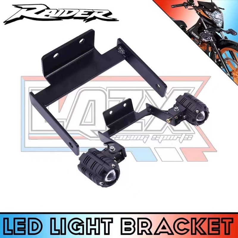 Raider150 Mini Driving Light Bracket &Light Bracket &Blue water Bracket ...