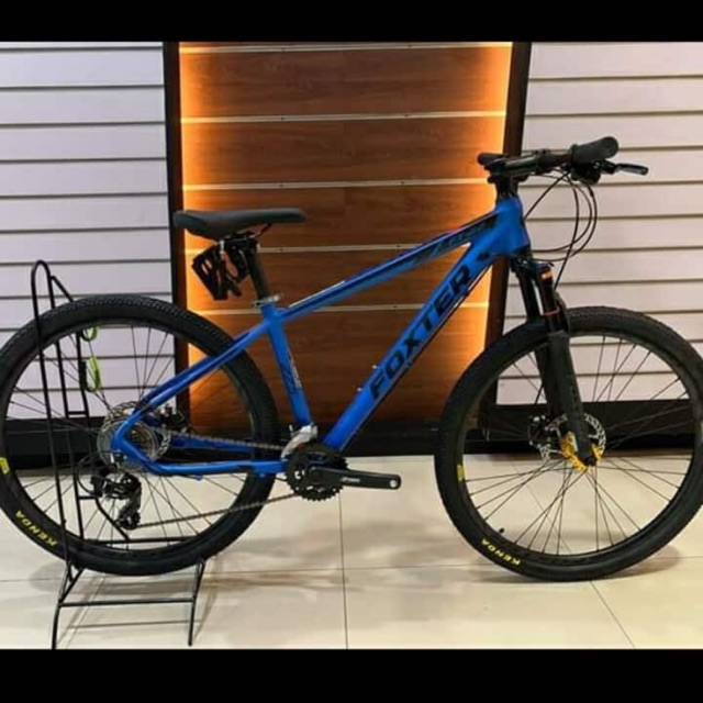 Foxter best sale bike blue