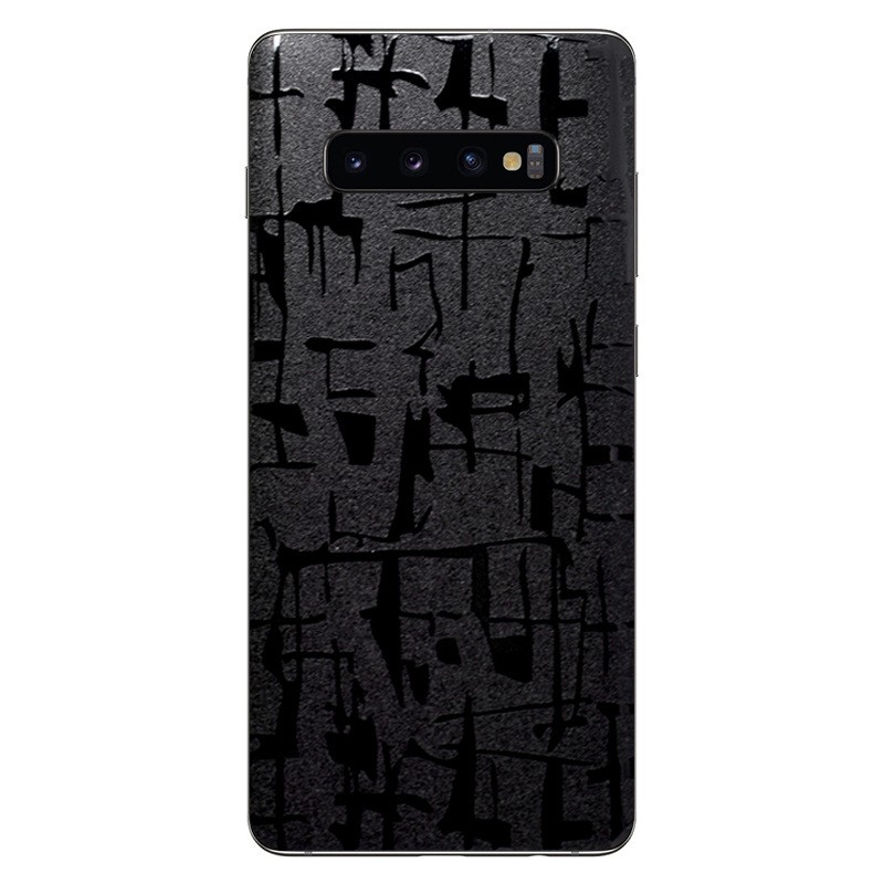 Samsung S10 S10+ S10E S9 S9+ S8 S8+ Back Film Decal Skin 3D Relief ...