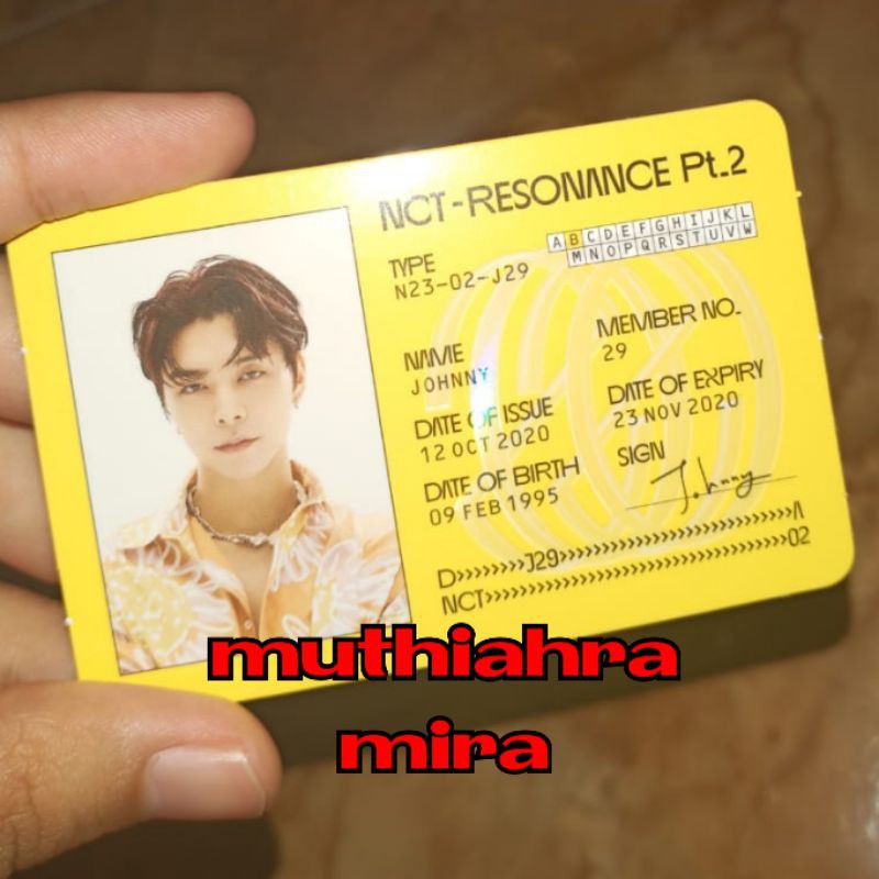 Johnny Id Card | Shopee Philippines