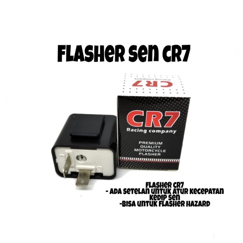 Cr7 LED Sens Flaser Turn Signal Flaser Blinking Slow Fast Shopee