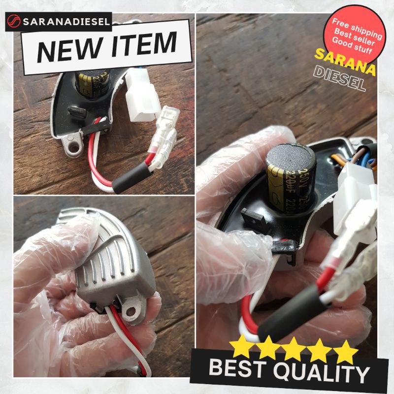 Avr generator box 1500 2000 3000 watt aluminum box model | Shopee ...