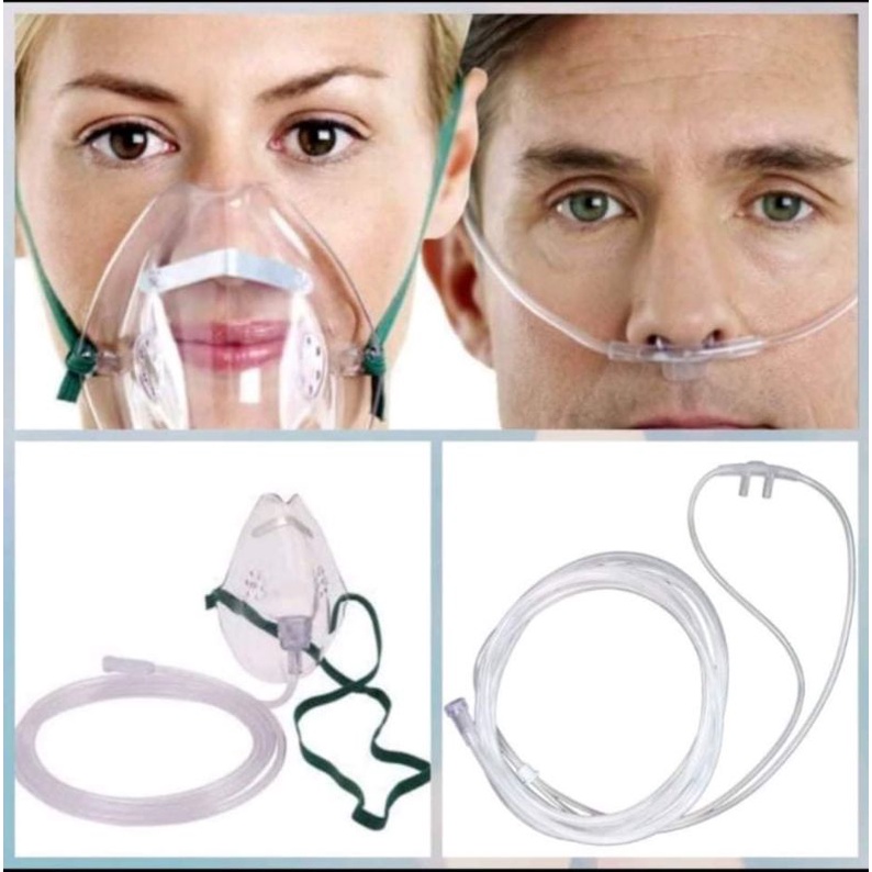 OXYGEN MASK CANNULA / NASAL CANNULA ( PEDIA / ADULT ) | Shopee Philippines