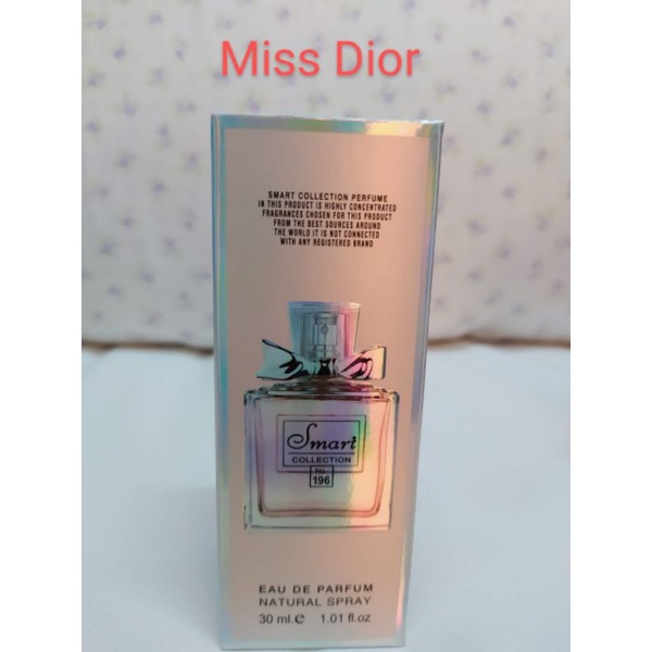 SMART COLLECTION PERFUME 196 MISS DIOR 30ML