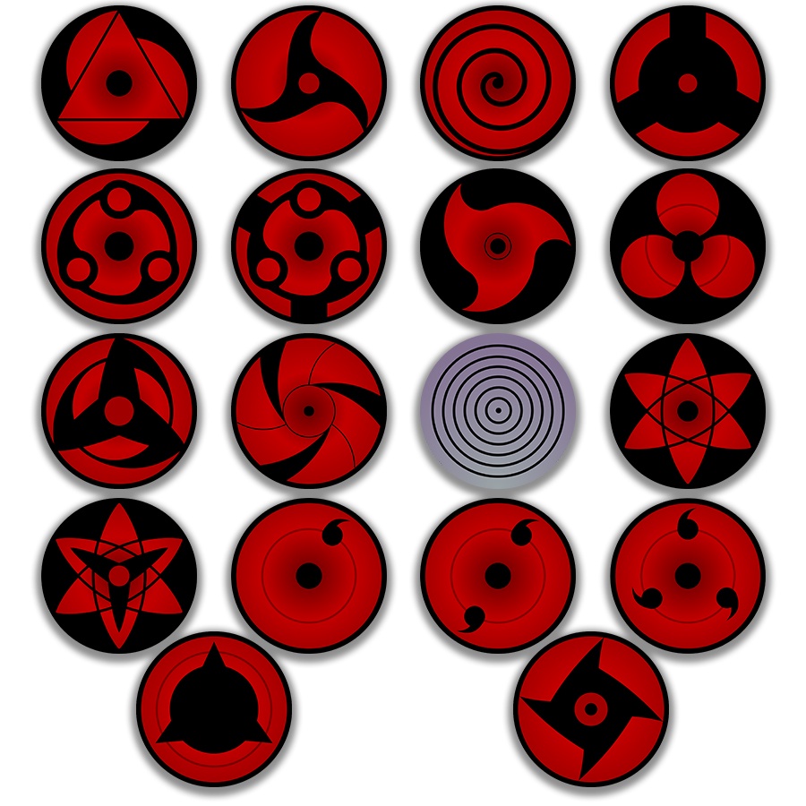 Sharingan Eyes Vinyl Sticker | Shopee Philippines