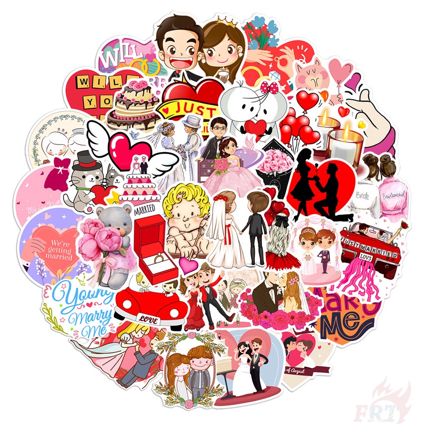 Shop romantic sticker for Sale on Shopee Philippines