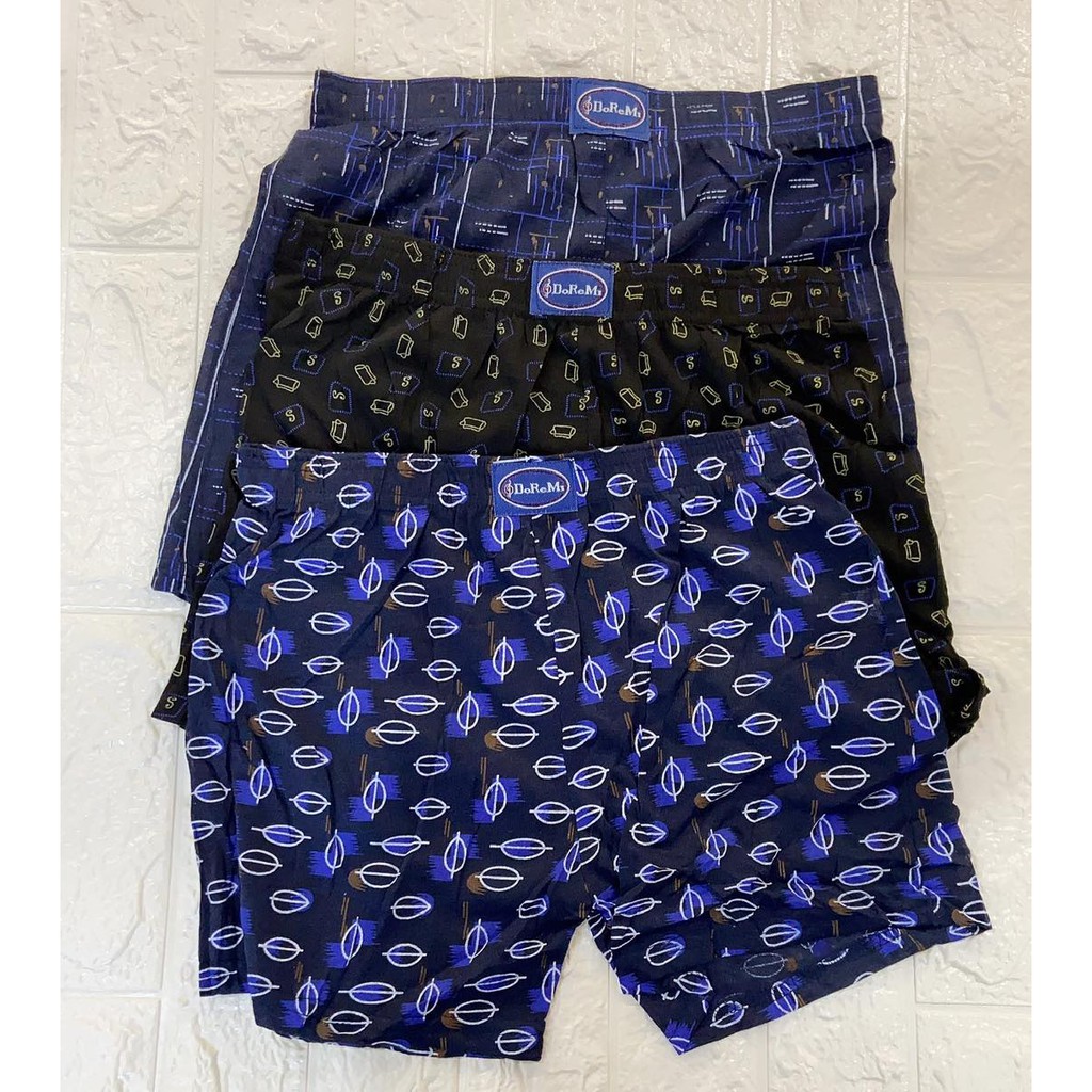 6pcs Doremi Boxer Short For Men Size M XXL Shopee Philippines