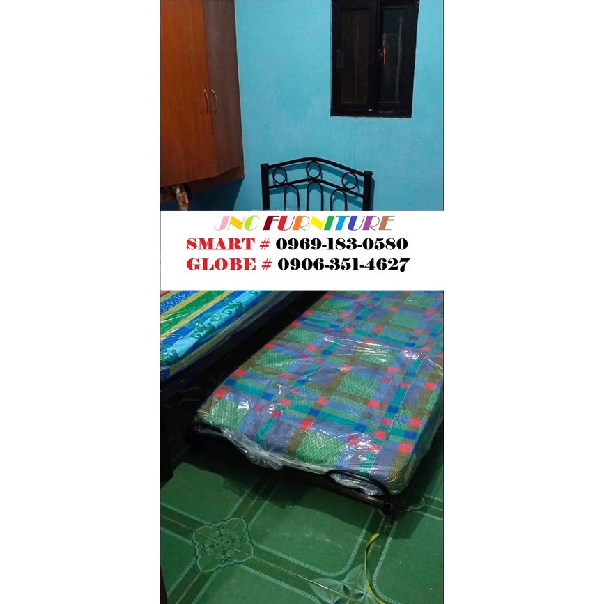 beds double deck SINGLE BED WITH PULL OUT AND FOAM 3691 Shopee