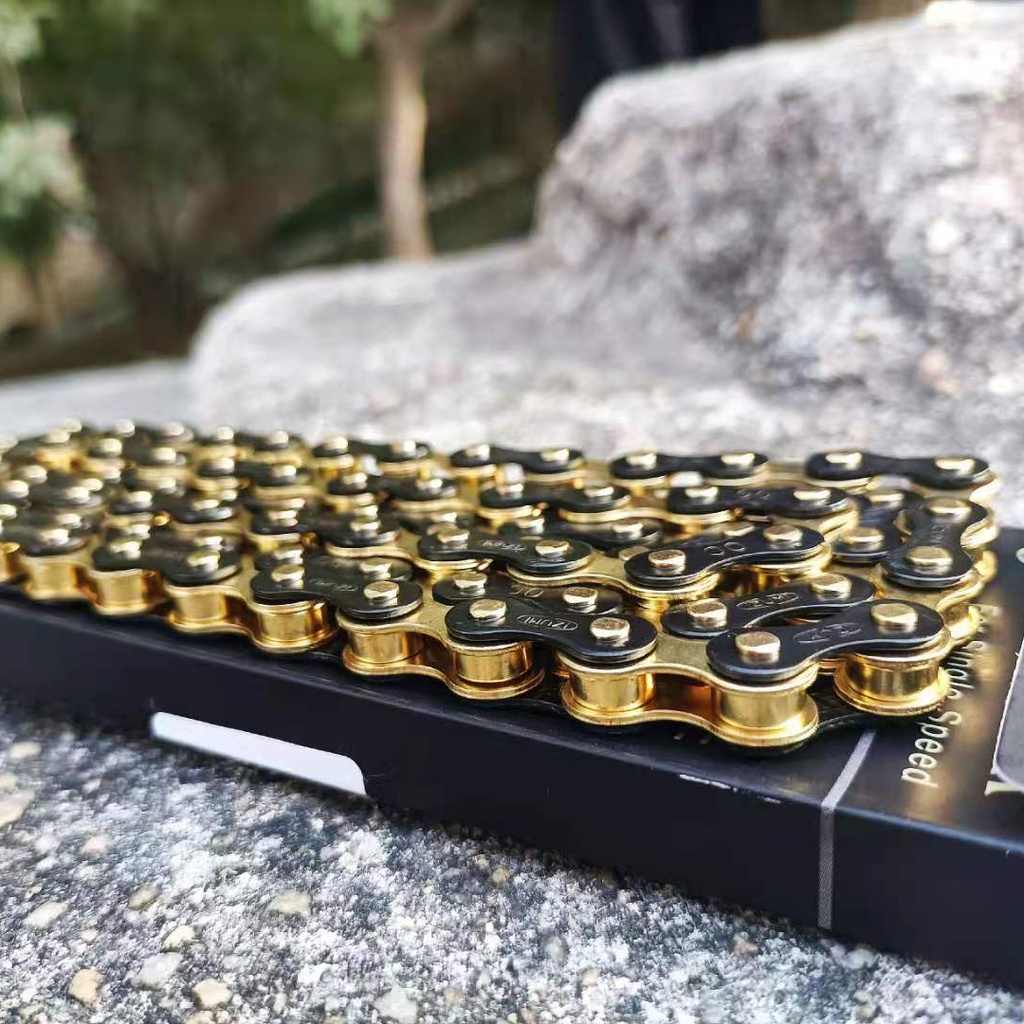 JAPAN Fixed Gear IZUMI JET BLACK Bicycle Chain Track Single Speed Chain