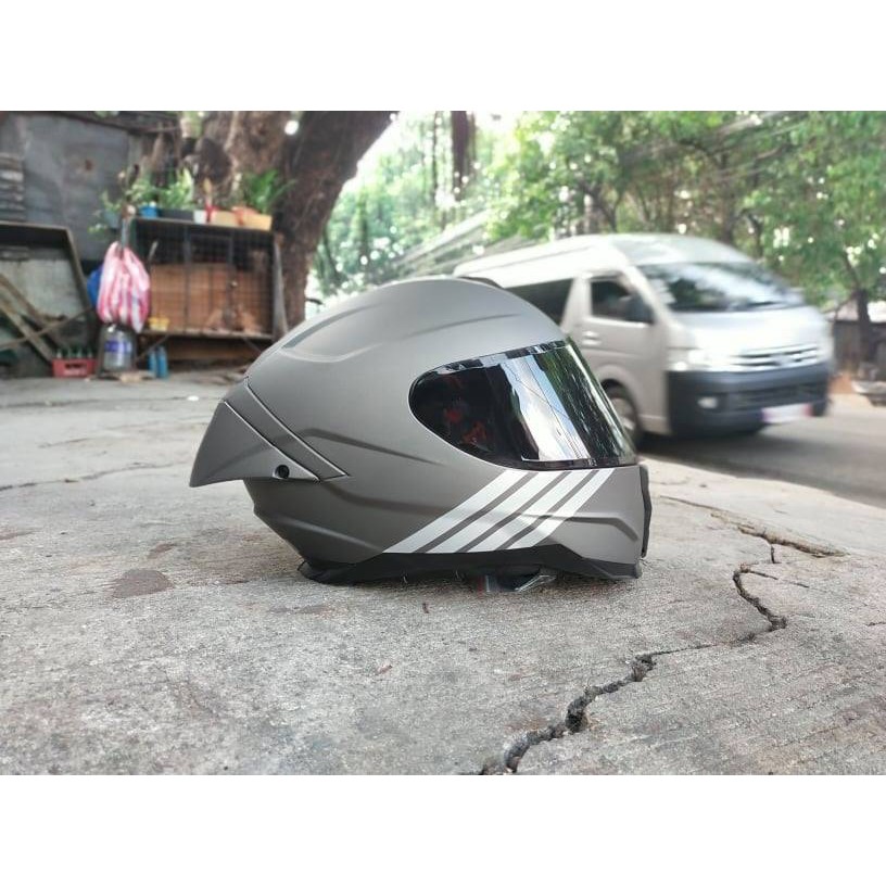 SHIFTER R2 MONO design Version 2 helmet full face dual visor free clear