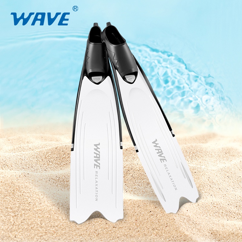WAVE Diving Fins Professional Adult Training Spearfishing Long Diving