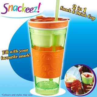 Snackeez 2 in 1 Snack & Drink in one Cup - New #PAC11147 | Surplus Trading  Corporation