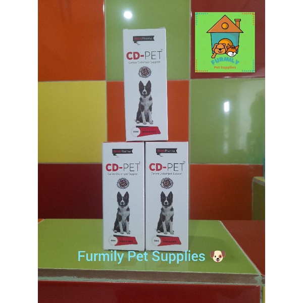 CDPET Canine Distemper Support with FREE SYRINGE (100ml) Shopee