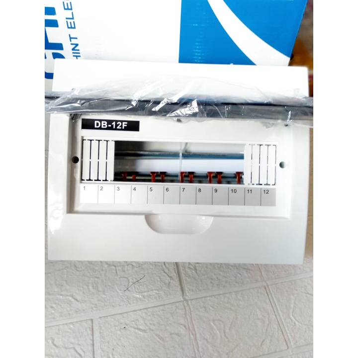 CHINT DISTRIBUTION BOX PANEL BOARD COMPLETE with BUSBAR, GROUND