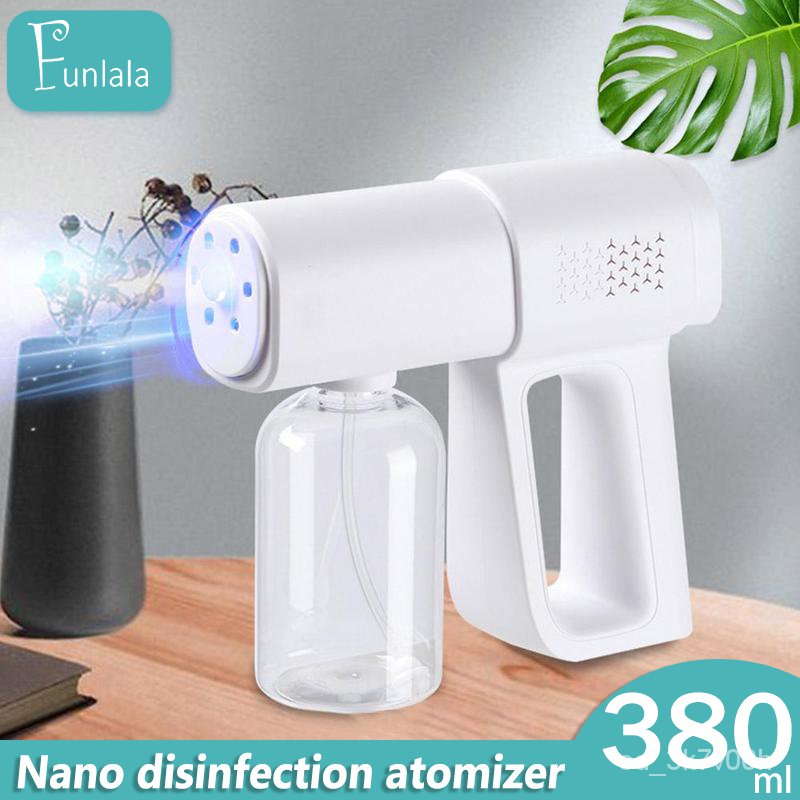 FUNLALA K5 Blue Nano Atomizers Fog Machine Disinfectant Portable UV