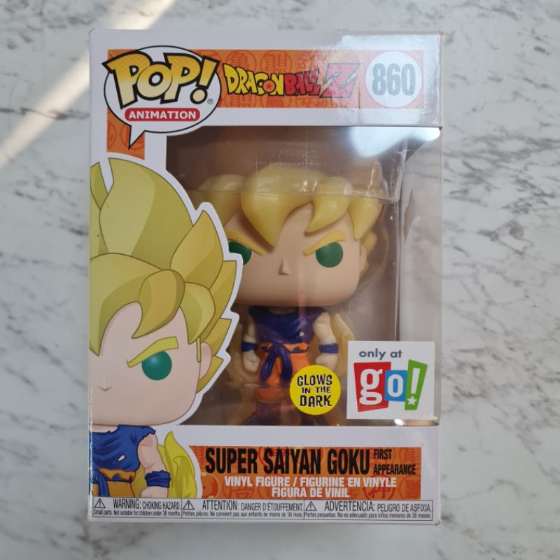 Dragon Ball Z Super Saiyan Goku First Apperance Gitd Go Exclusive Shopee Philippines