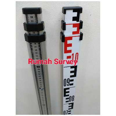 Rambu MEASURING 3METERS / MEASURING TUB / LEVELLING STAFF + NIVO ...