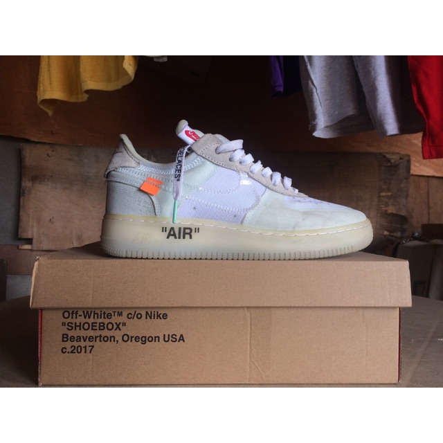 Off white air clearance force one price