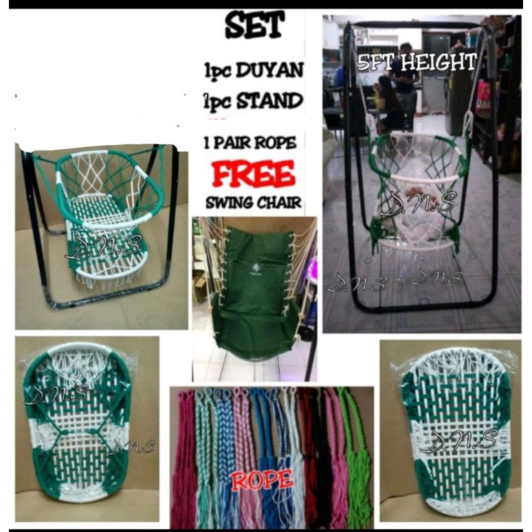 ordinary baby duyan LARGE with heavyduty stand & free swing chair ...