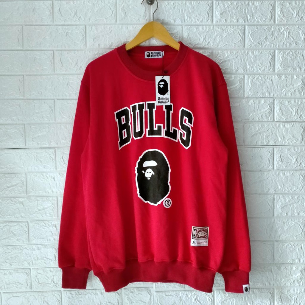 Bape bulls sweatshirt sale