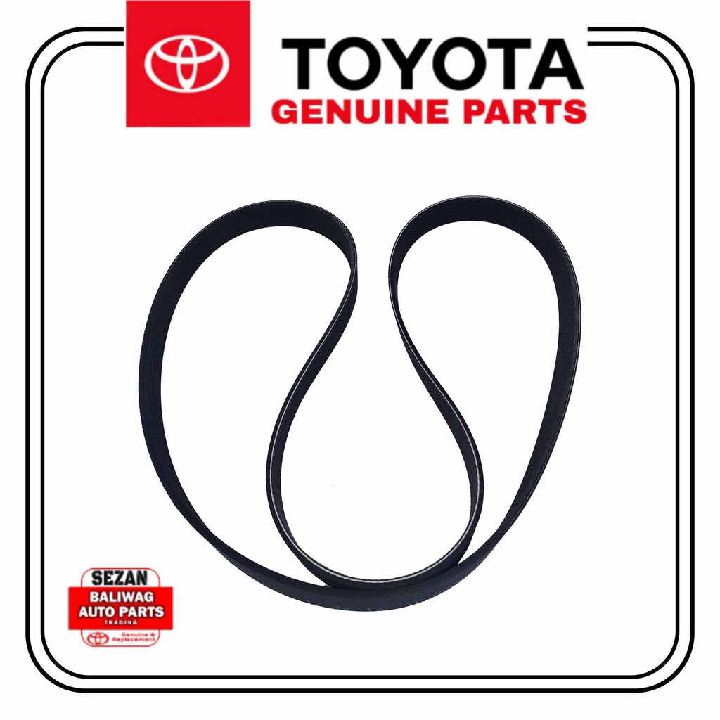 ORIGINAL TOYOTA DRIVE BELT FAN BELT ALTERNATOR BELT FORTUNER HILUX