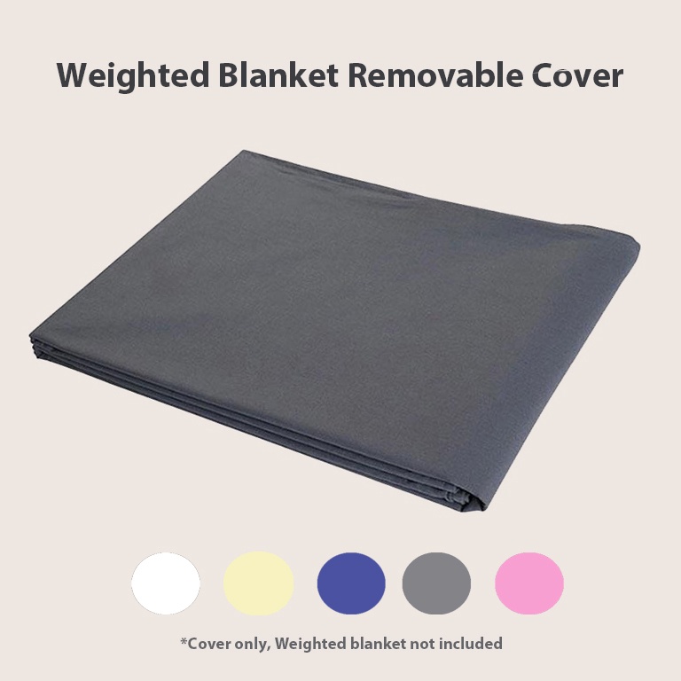 Weighted Blanket Cover Duvet Cover Gravity Blanket Removable Cover Shopee Philippines