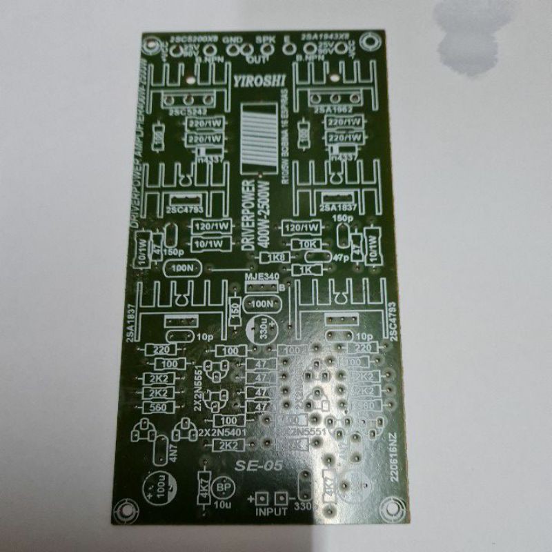 Pcb power driver 400 w -2500 w yiroshi | Shopee Philippines
