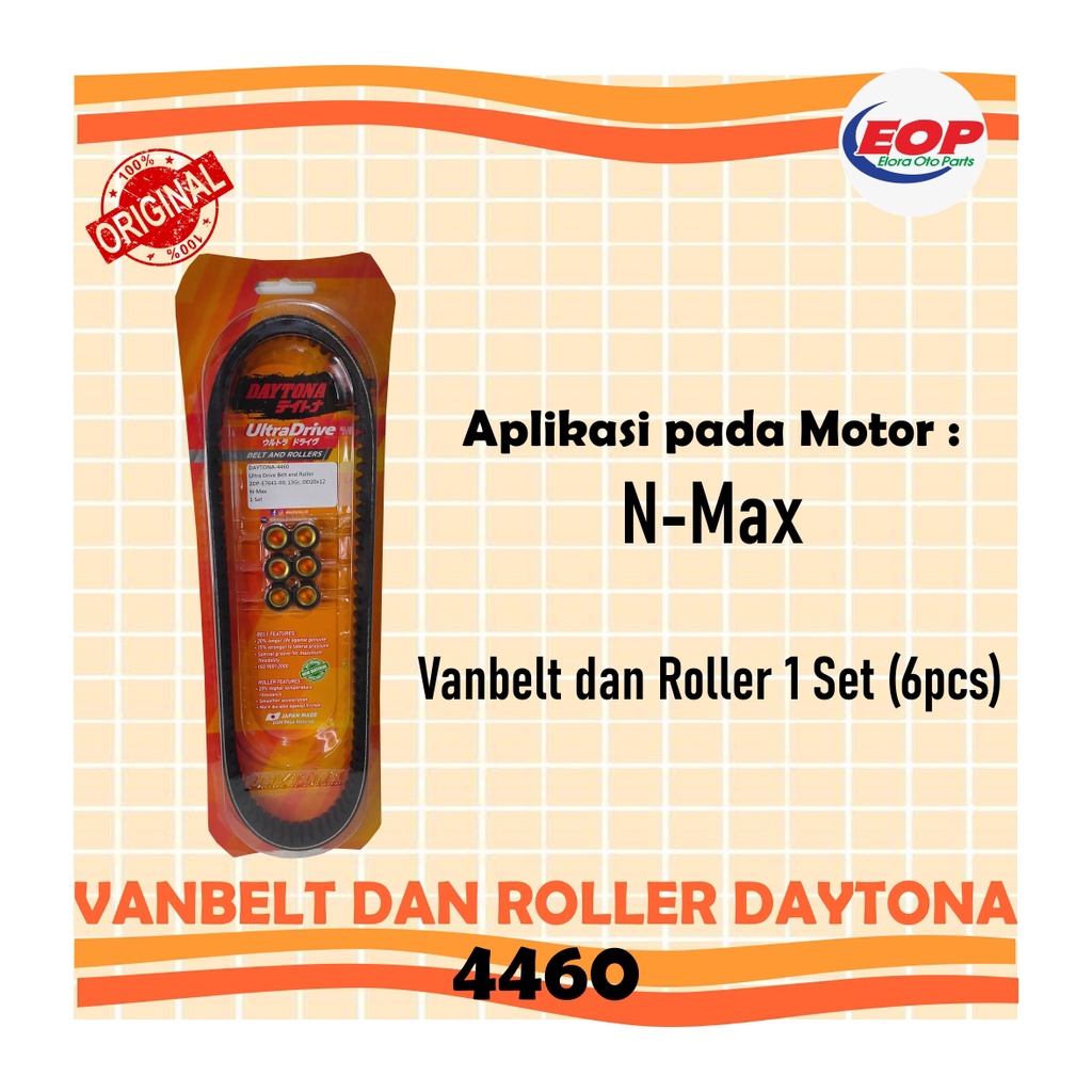 Total+roller N MAX 155 2DP Daytona 4460 ORIGINAL | Shopee Philippines