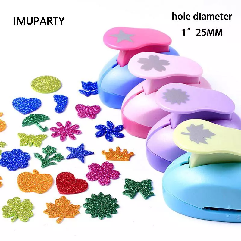 thumbnail interactive-video image 1 of Craft Decorative Hole Punch 1/8Inch Paper Puncher Handmade Hole... 1 of 11
