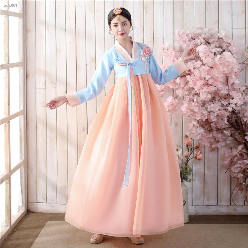 Korean Traditional Palace Hanbok Woman Hanbok Korean Folk Dance Costume Dancing Dress Women S Hanbok Dress Stage Costumes Fashion Hanbok