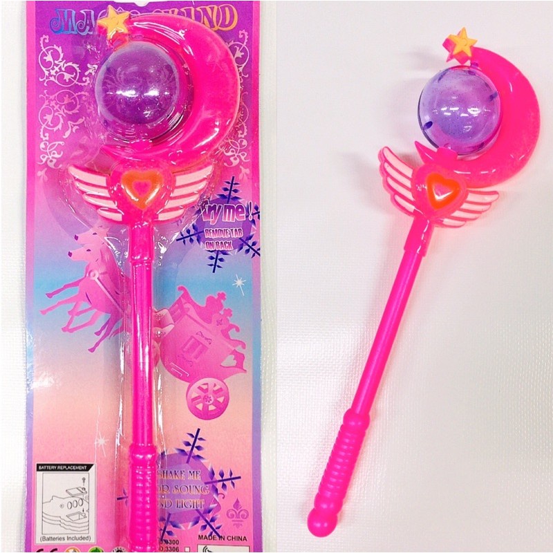 Magic Wand Toy with Light and Sound for Kids(Environmental friendly