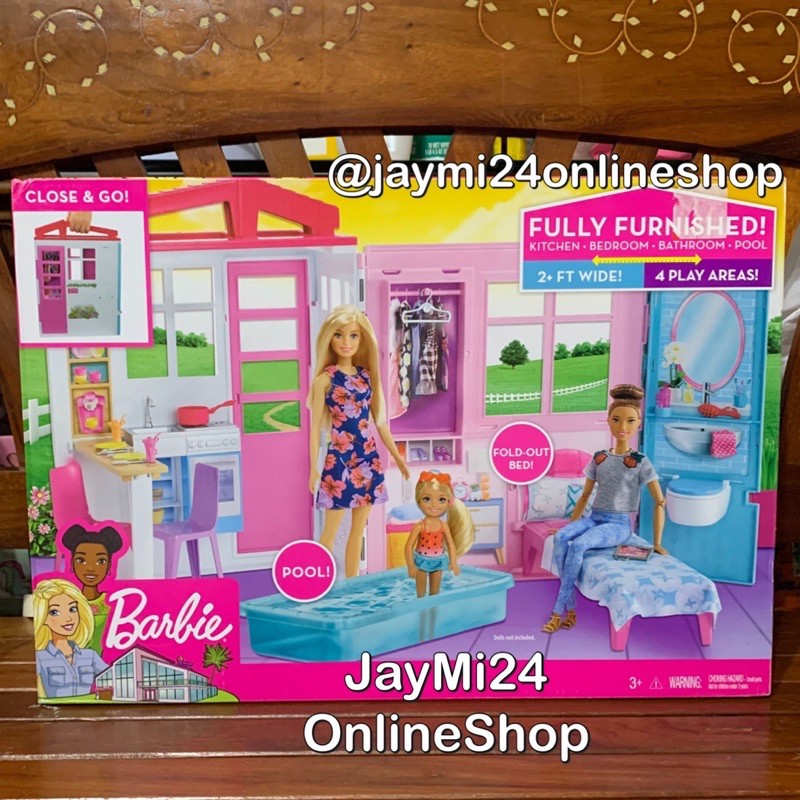 Barbie fully deals furnished house