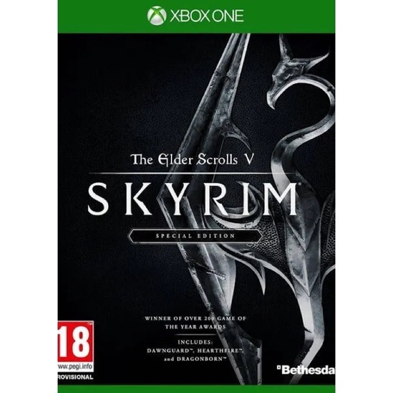 Xbox one game Disc The Elder Scrolls V Skyrim special edition