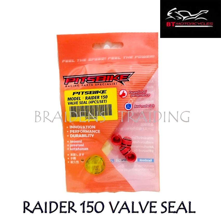 PITSBIKE RAIDER 150 VALVE SEAL (4PCS/SET) Shopee Philippines