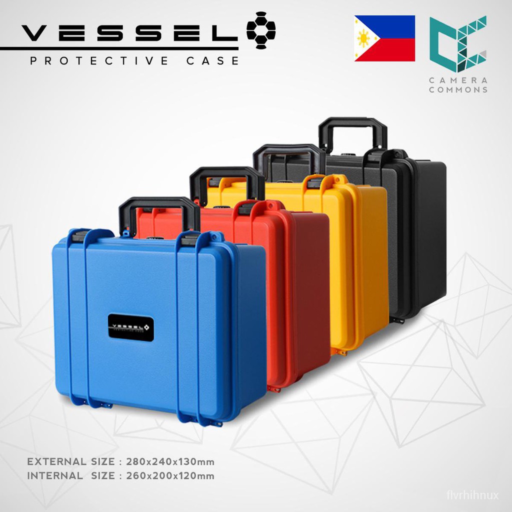 Vessel VS100 Portable Hard Case for Photography, Equipment, Instruments and other devices kAtH