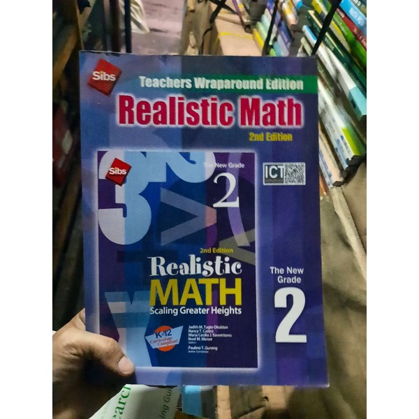Realistic Math Teachers Wrap Around 2nd edition grade 1 2 3 4 5 Sibs ...