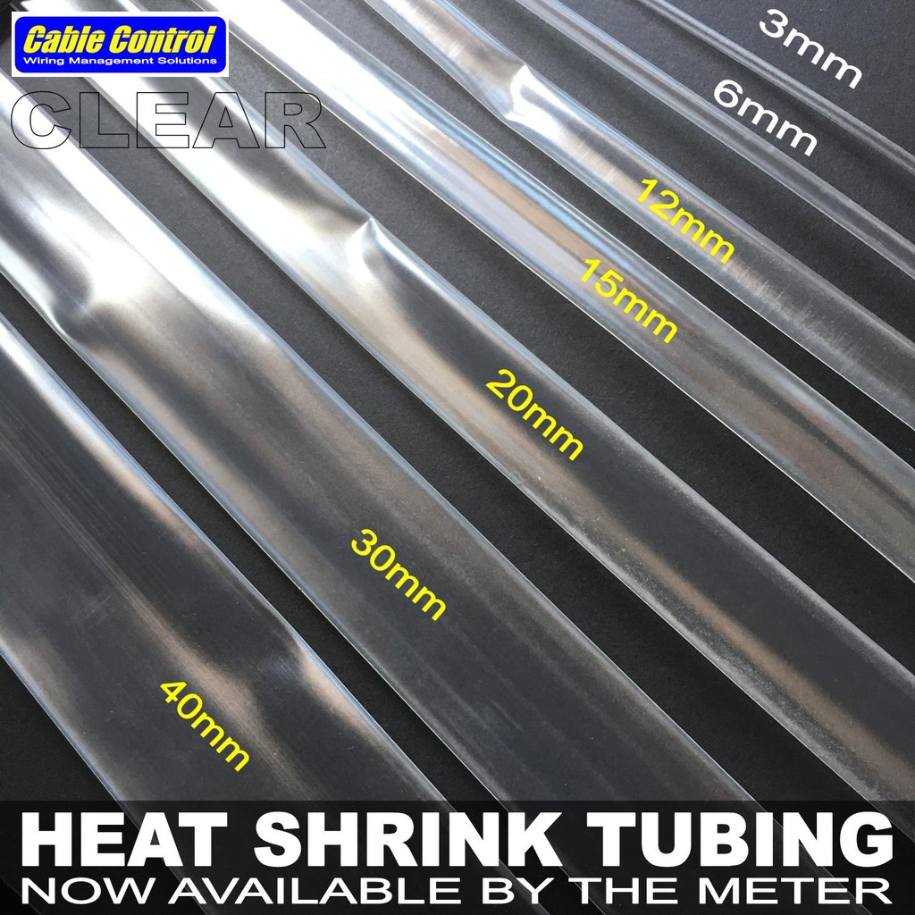 cable control heat shrinkable tube,clear heat shrink tube,transparent