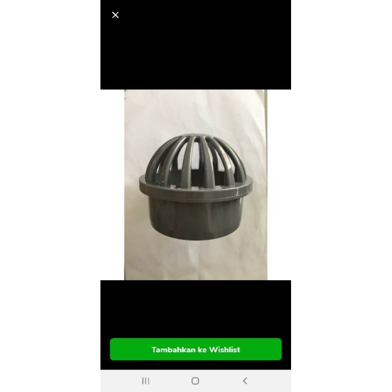 Water drain filter/2 inch PVC water gutter filter/pvc water roof drain ...